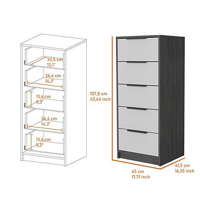 Washington Five Drawer Dresser