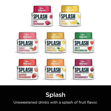 Ninja Thirsti™ Flavored Water Drops - SPLASH Unsweetened Variety Pack