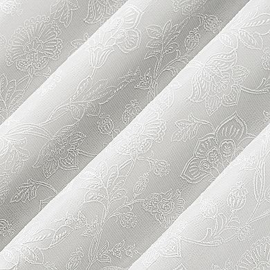 Sun Zero 2-pack Sierra Magnetic Closure 100% Blackout Back Tab Curtain Panel Pair