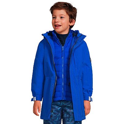 Kids 2 20 Lands End Squall Waterproof Insulated 3 in 1 Parka
