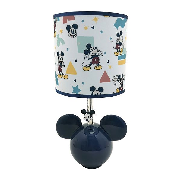 Disney store Mickey Mouse blue baby outlet lamp