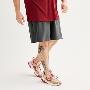 Big & Tall Tek Gear® Mesh Shorts 9"