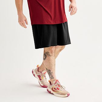 Big & Tall Tek Gear® Mesh Shorts 9"