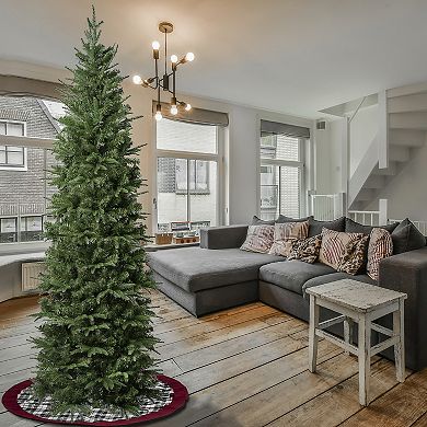 National Tree Company 7 1/2-ft. Feel-Real Duxbury Slim Hinged Artificial Christmas Tree