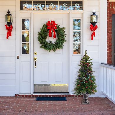 National Tree Company 4-ft. Pre-lit Crestwood Spruce Berry & Pinecones Artificial Christmas Entrance Tree