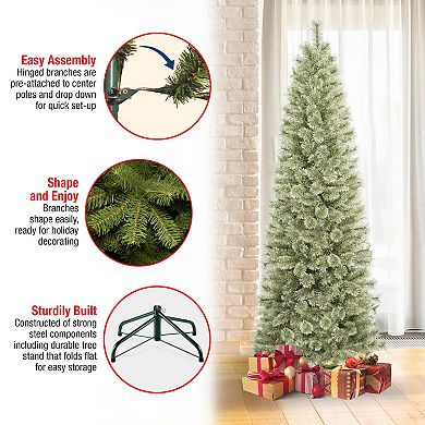 National Tree Company 7.5-ft. Arcadia Pine Cashmere Slim Hinged Tree