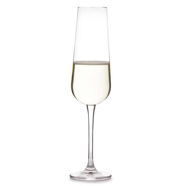 Discover Europe 6pc. Champagne Flute Glass Set