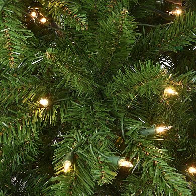 National Tree Company 6 1/2-ft. Pre-Lit Peyton Spruce Hinged Artificial Christmas Tree