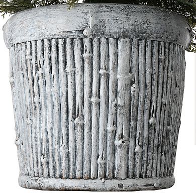 National Tree Company 22-in. Pre-Lit Feel Real Snowy Chiwaw Basin Artificial Christmas Tree