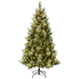 National Tree Company 9-ft. Pre-Lit Charleston Pine Hinged Artificial Christmas Tree