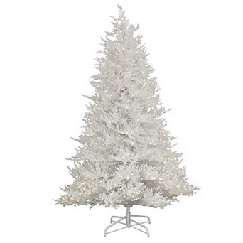 National Tree Company HGTV-7.5-ft. Pre-Lit Christmas by the Sea Coral Artificial Tree