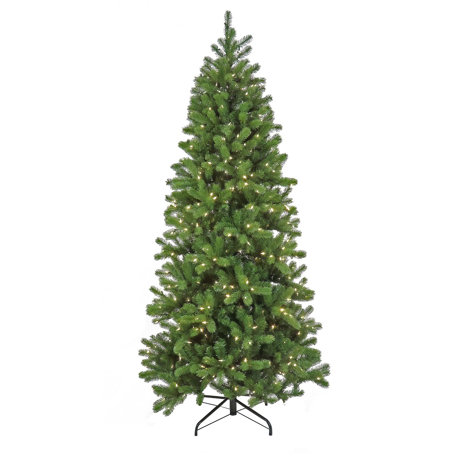 National Tree Company 7 1/2-ft. Pre-Lit Feel-Real® Downswept Douglas ...