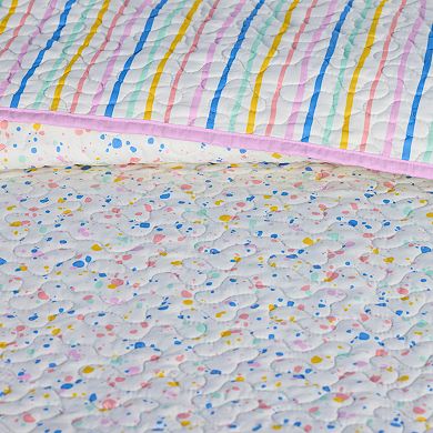 The Big One Kids™ Rani Rainbow Splash Reversible Quilt Set with Shams