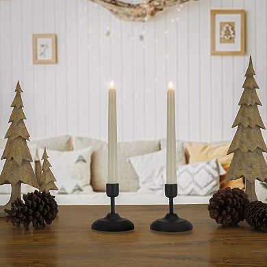 National Tree Company HGTV Heritage Flameless LED Window Candles 2-piece Set