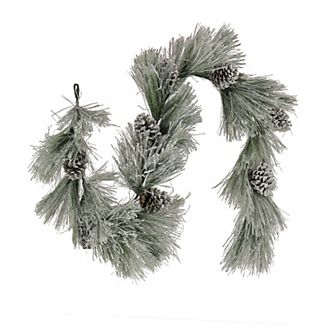 National Tree Company Snowy Long Needle Artificial Garland