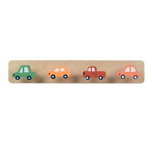 The Big One® Car-Shaped Wall Hooks - Multi
