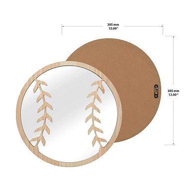 The Big One® Baseball Die-Cut Mirror