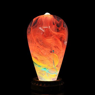 Handmade Resin Nebula Light Bulb