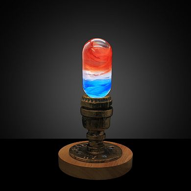 Handmade Resin Sunrise Light Bulb