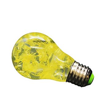 Resin Yellow Hydrangea Light Bulb