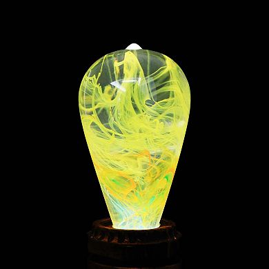Handmade Resin Twilight Light Bulb