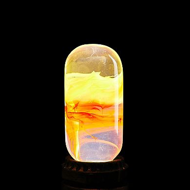 Handmade Resin Flame Light Bulb