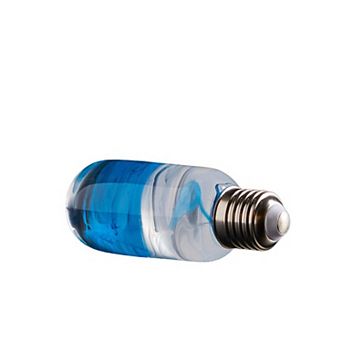 Handmade Resin Blue Light Bulb