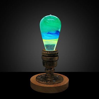 Handmade Resin Alice Light Bulb