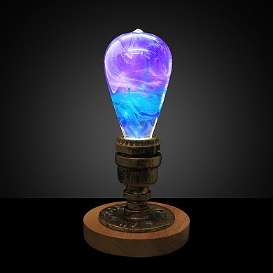 Handmade Resin Faith Light Bulb