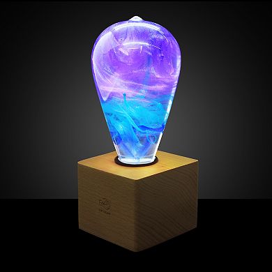 Handmade Resin Faith Light Bulb