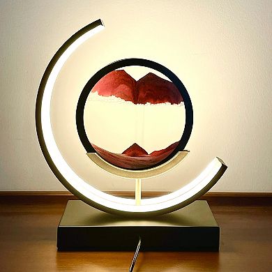 Moving Sand Sandscapes LED Table Lamp