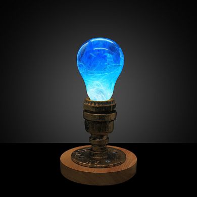 Handmade Resin Memory Light Bulb