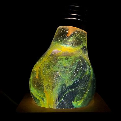 Handmade Resin Spring Light Bulb