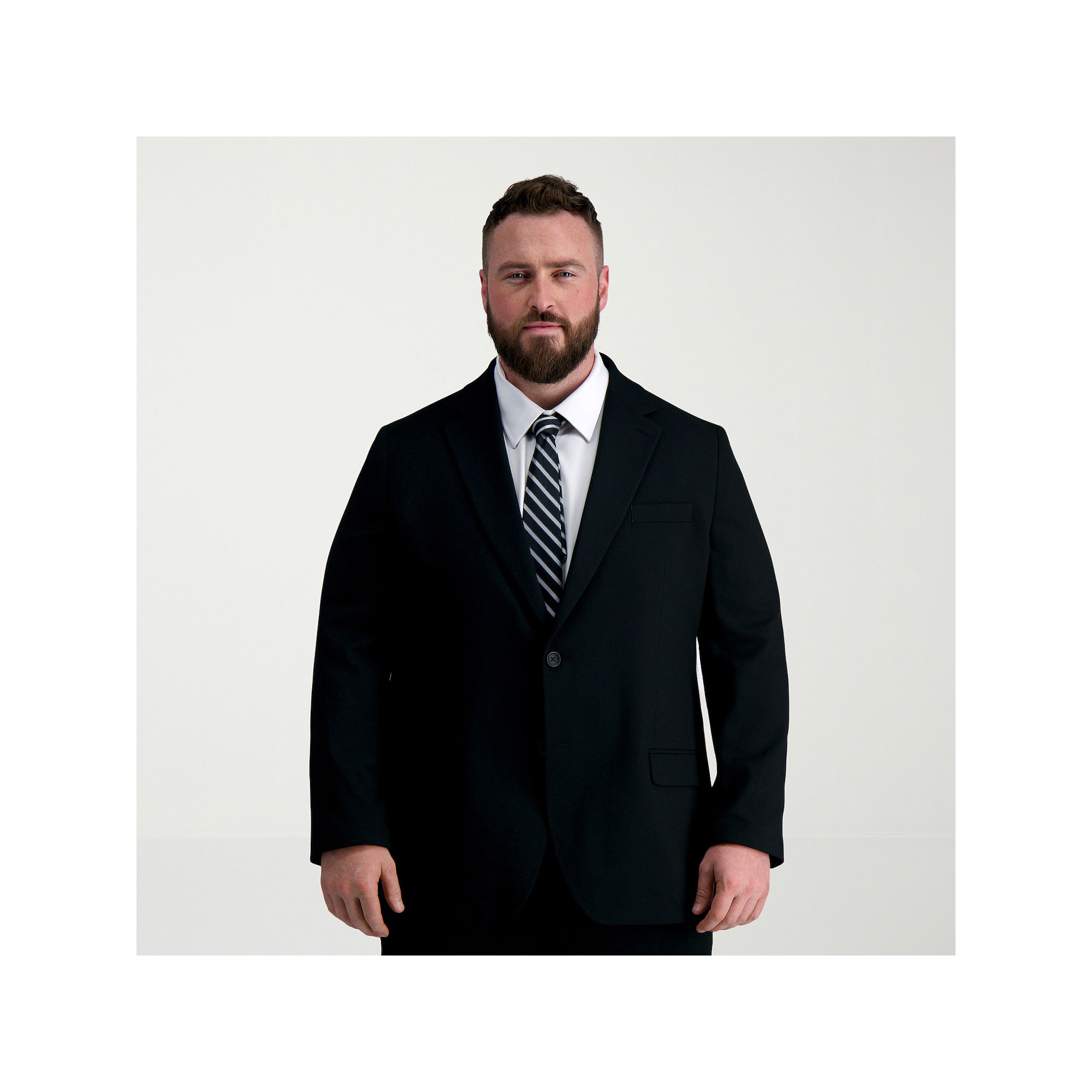 Big & Tall Haggar® Tailored Fit Suit Separate Jacket, Mens, Size: 50 LONG