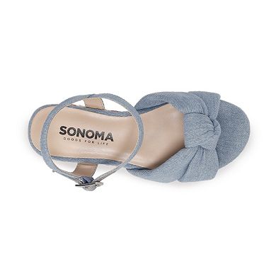 Sonoma Goods For Life Girls' Multi Platform Sandals