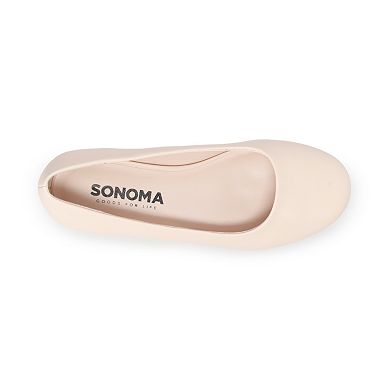 Sonoma Goods For Life Girls' Glitter Heel Pumps