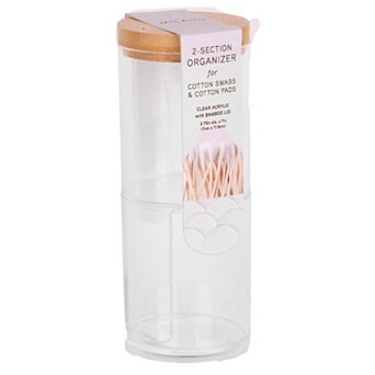Milano Cotton Pad & Cotton Swab Organizer