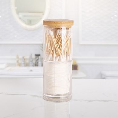 Milano Cotton Pad & Cotton Swab Organizer