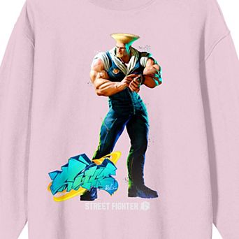 Men's Street Fighter VI Guile Long Sleeve Graphic Tee
