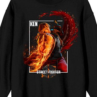 Men's Street Fighter VI Ken Long Sleeve Graphic Tee