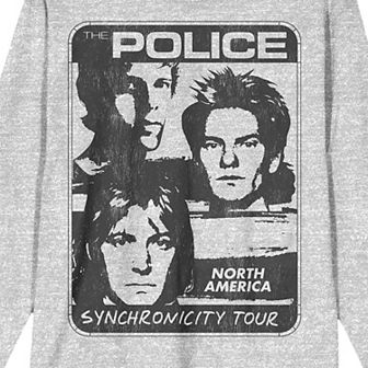 Men's The Police North American Tour Graphic Tee