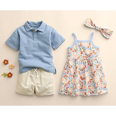 Baby & Toddler Girl Little Co. by Lauren Conrad Organic Cotton Pocket Tank Dress