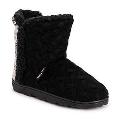 Muk luks chenille taylor slipper boots best sale