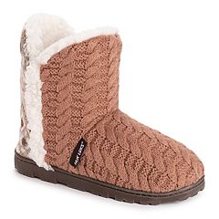 Kohls womens hot sale bootie slippers