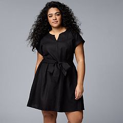 Kohls Plus Size Simply Vera Vera Wang Pleated High-Low Maxi Dress