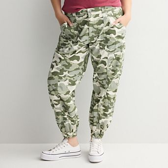 Juniors' Plus Size SO® Cargo Joggers