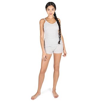 Women's Pointelle Rib Seamless Form Fitting Shortie