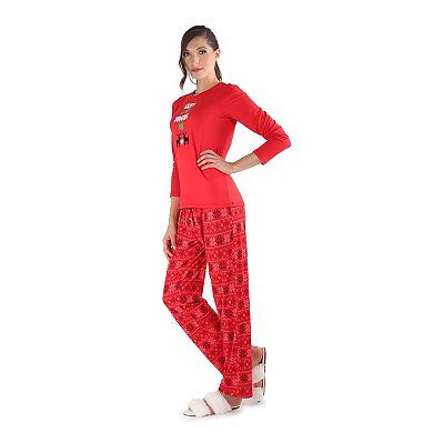 2 Piece Women's It's A Long Story Christmas Pajama Set