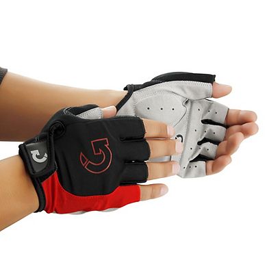 F.C Design Cycling Bike Bicycle Motorcycle Glove Shockproof Foam Padded Outdoor Workout Sports Half Finger Short Gloves