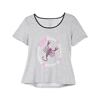 Women's Zodiac Sign Scorpio Short Set